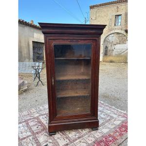 19th-century Mahogany Bookcase, Display Cabinet, And Dining Set