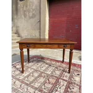 Bureau en noyer de style, directoire, circa, 1900