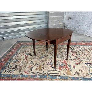 Table, à volers anglaise en acajou d’époque XIXe siècle