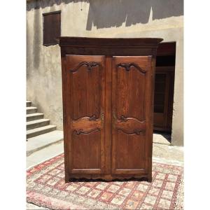 Armoire Louis XV En Bois Fruitier époque XVIIIé 