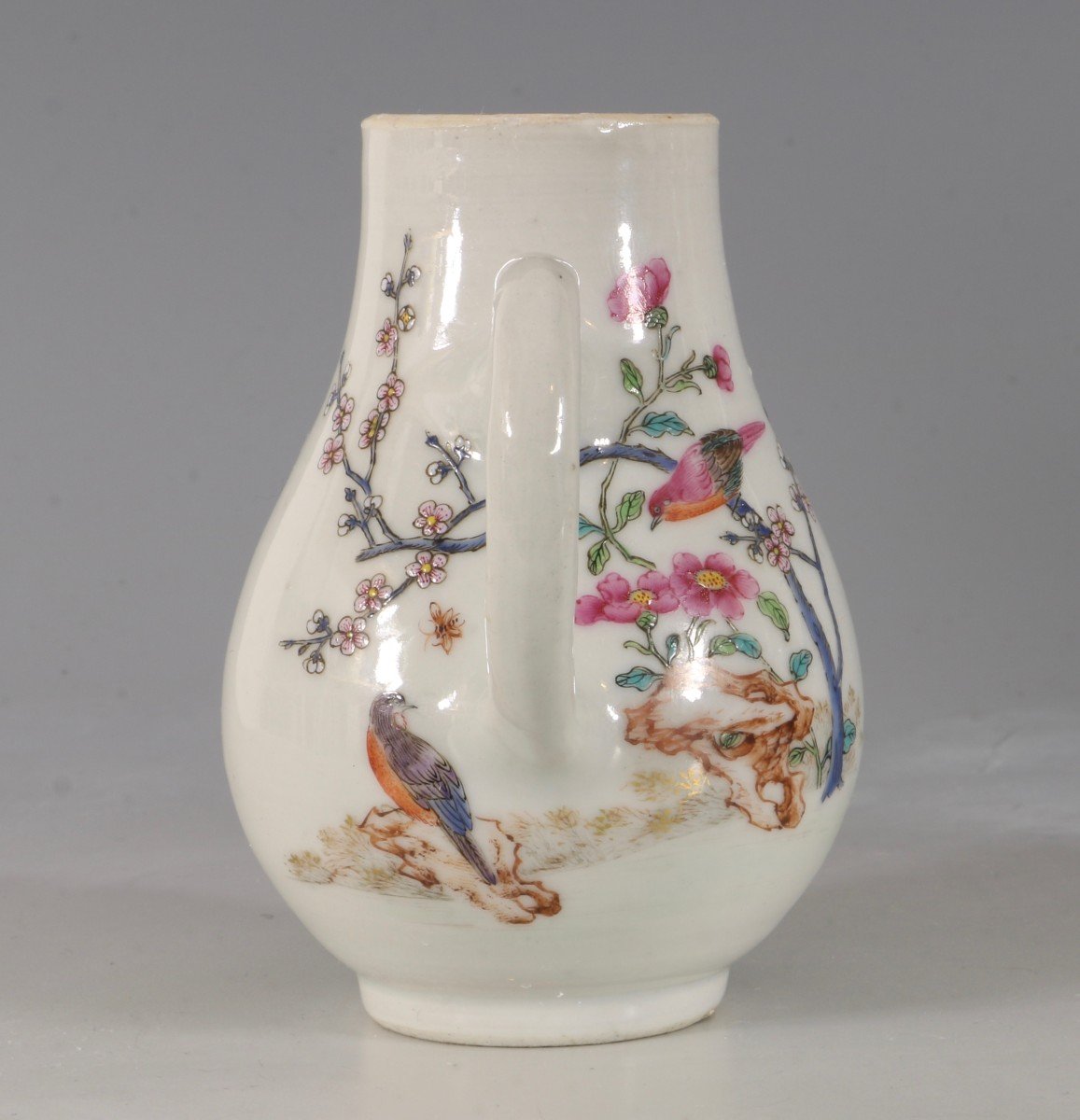 Pot à Crème Armorié Chinois Qianlong Vers 1750-photo-4