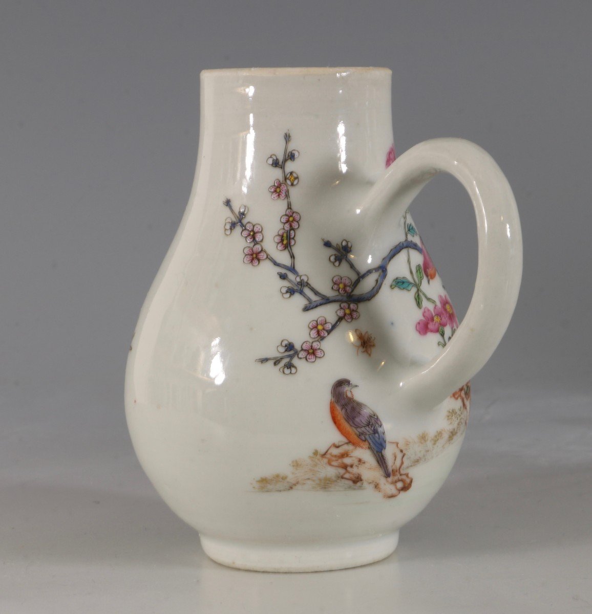 Pot à Crème Armorié Chinois Qianlong Vers 1750-photo-1