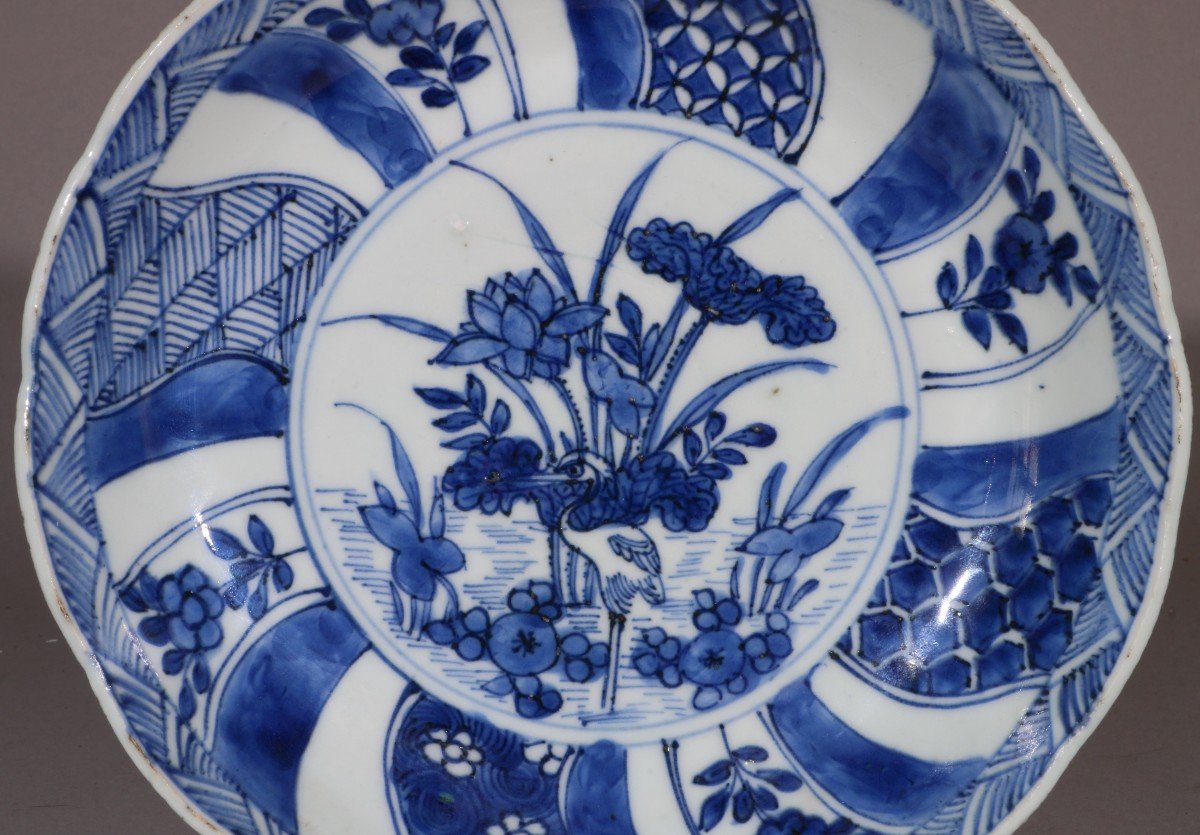 A Tianqi L Ming Blue And White Saucer Dish-photo-3