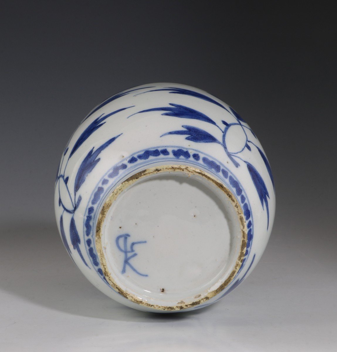 Petit Pot Hollandais Delft Bleu Et Blanc L17thc-photo-4
