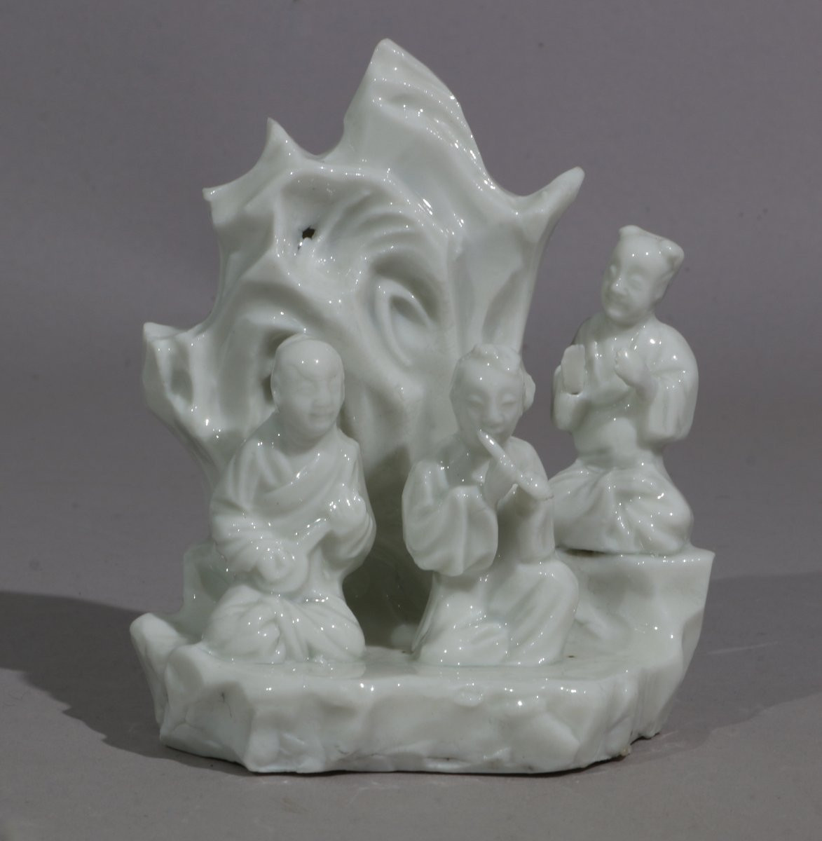 Kangxi White China Musicians Group A C17/18thc-photo-2