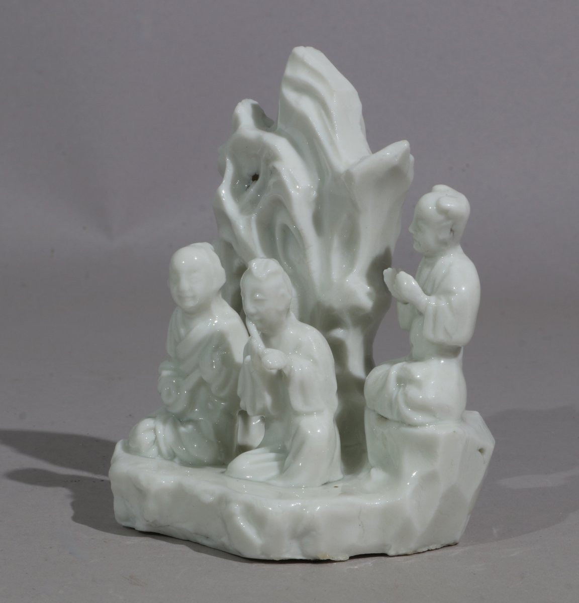 Kangxi White China Musicians Group A C17/18thc-photo-2