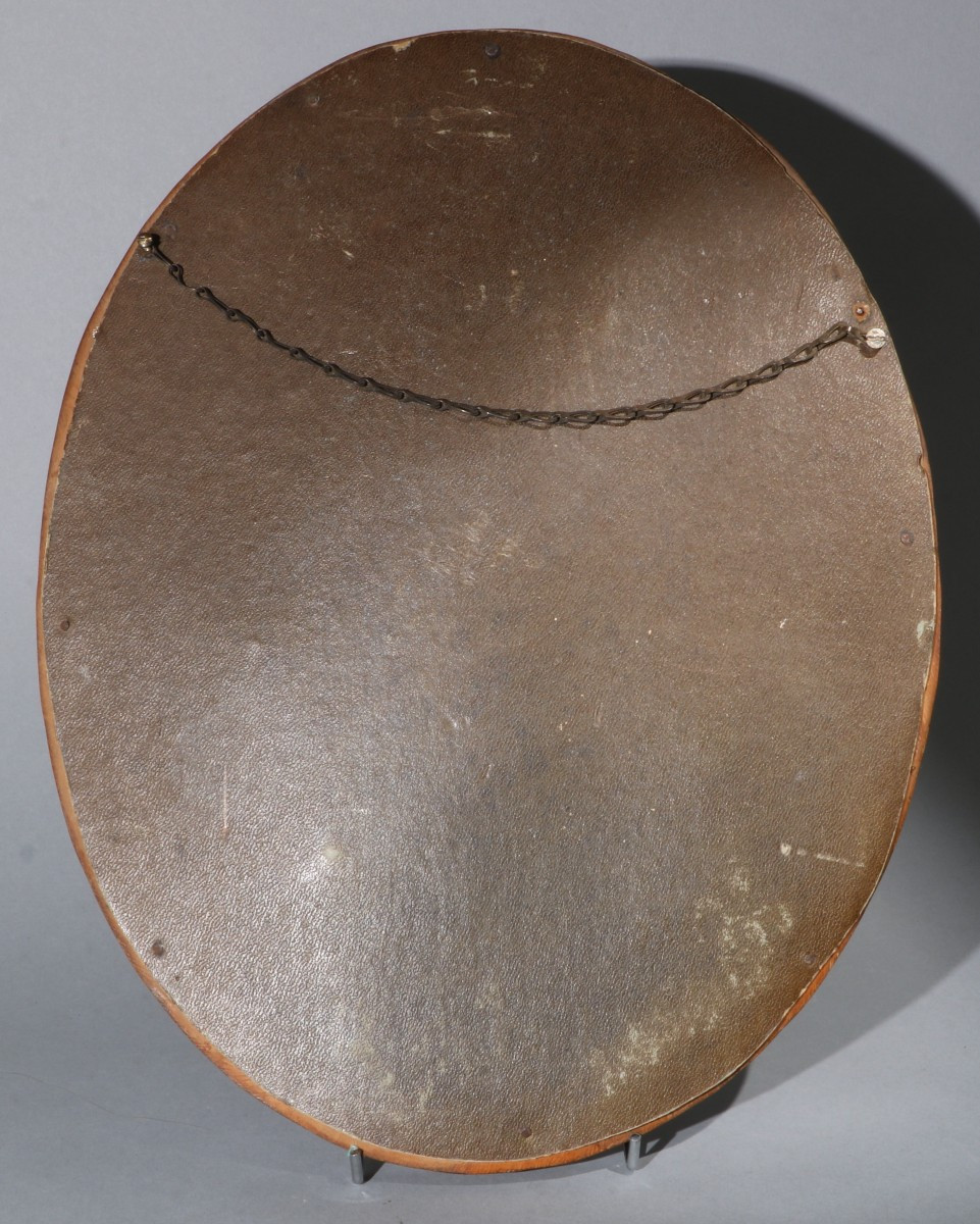 Paire de Chinois cadres de miroirs en buis sculpté , XIXe siècle-photo-4