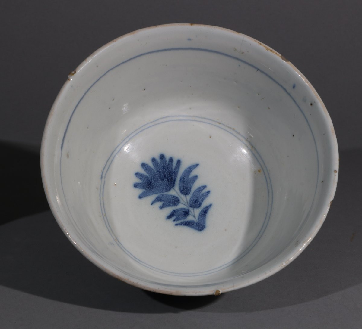 Pair Of Delft Bowls, Early 18th Century-photo-1