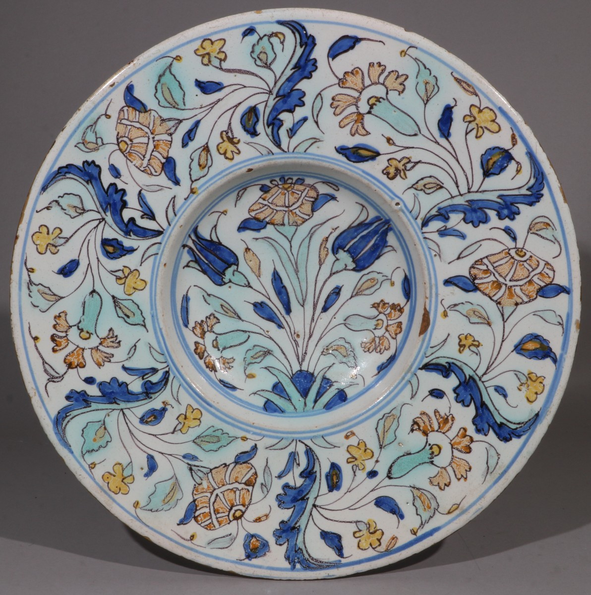 Un Plat Maiolica Italien Padoue 17ème Siècle
