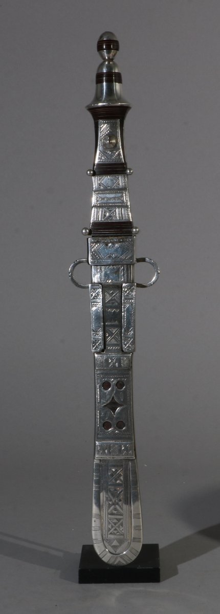 Beau Poignard Touareg XIXe-XXe siècle-photo-4