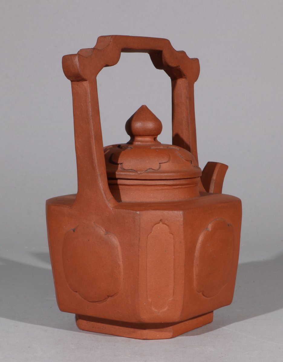 A Yixing Teapot From The Kangxi Period (17th/18th Century)-photo-4