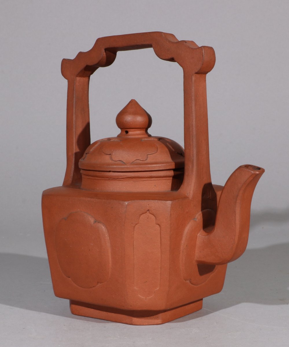 A Yixing Teapot From The Kangxi Period (17th/18th Century)-photo-3