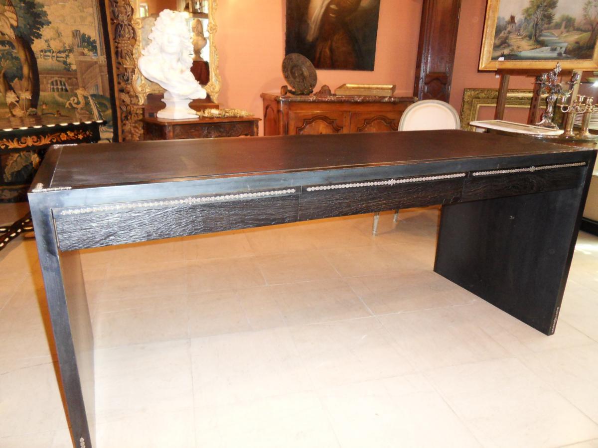 Grande Console En Métal  XXeme Siècle