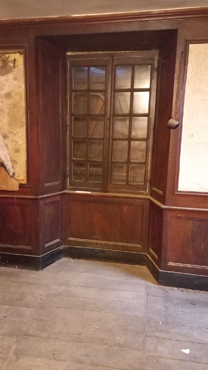 19th Century Walnut Paneling-photo-7