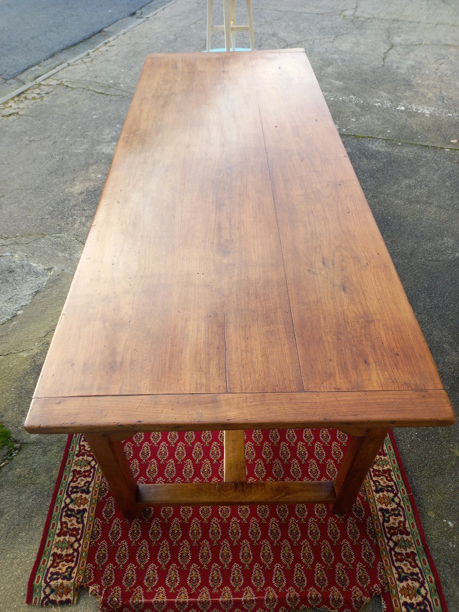 19th Century Cherry Country Table-photo-2