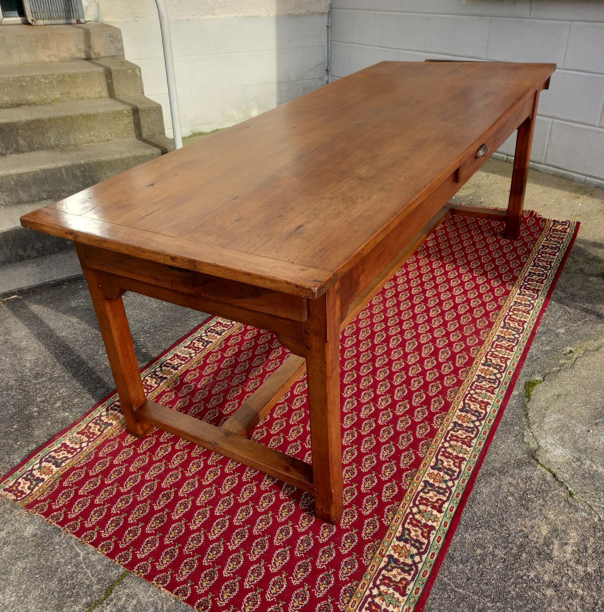 19th Century Cherry Country Table