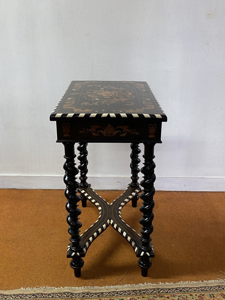 Dutch Style Dressing Table, Napoleon III Period-photo-4