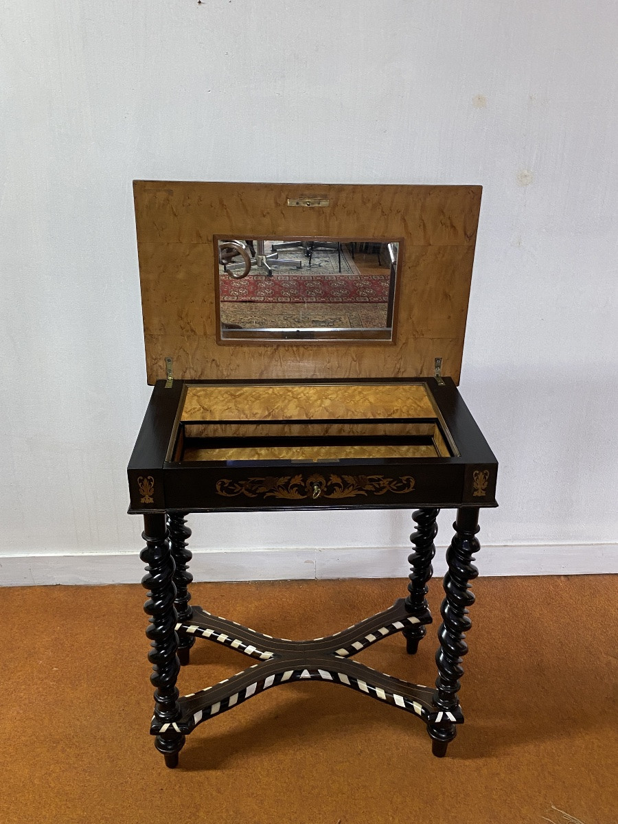 Dutch Style Dressing Table, Napoleon III Period-photo-5