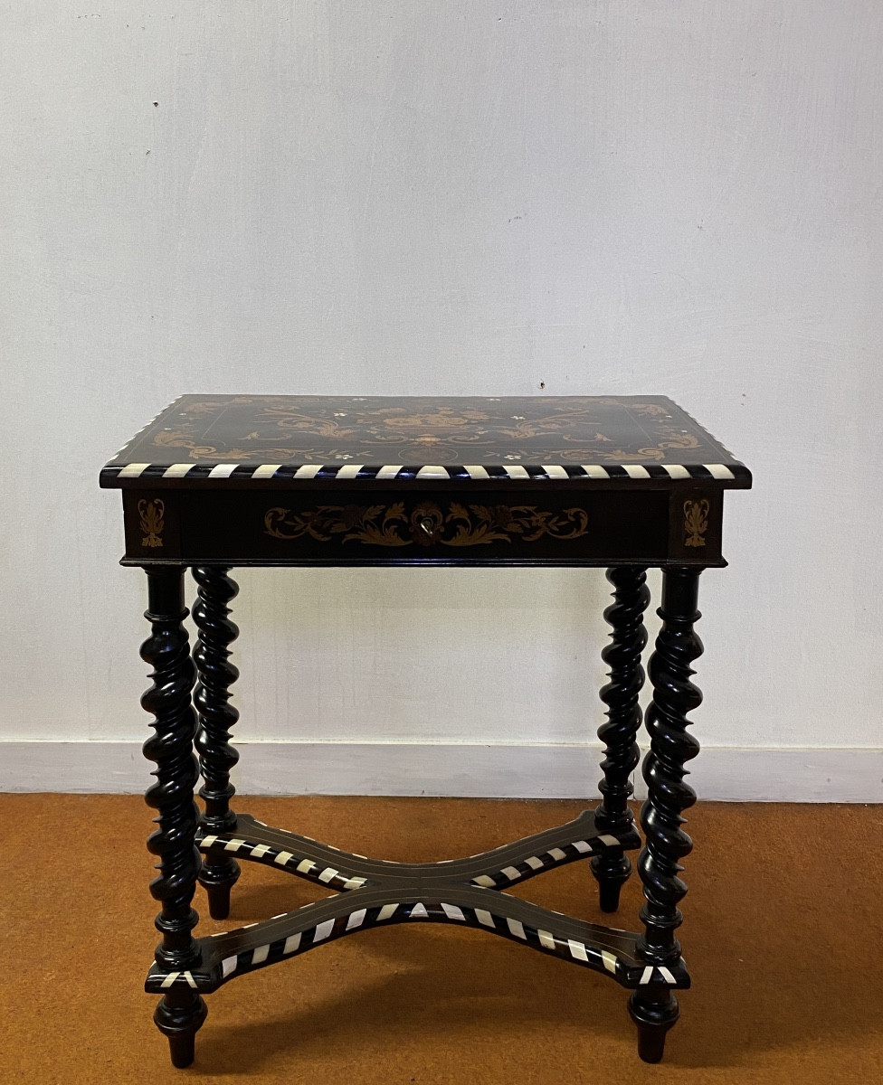 Dutch Style Dressing Table, Napoleon III Period