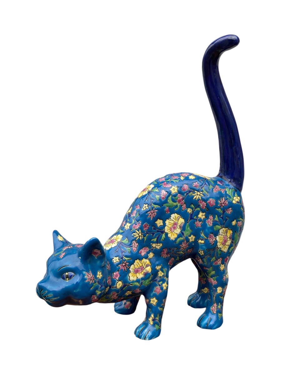 Blue Cat - Louvière Enamels-photo-1