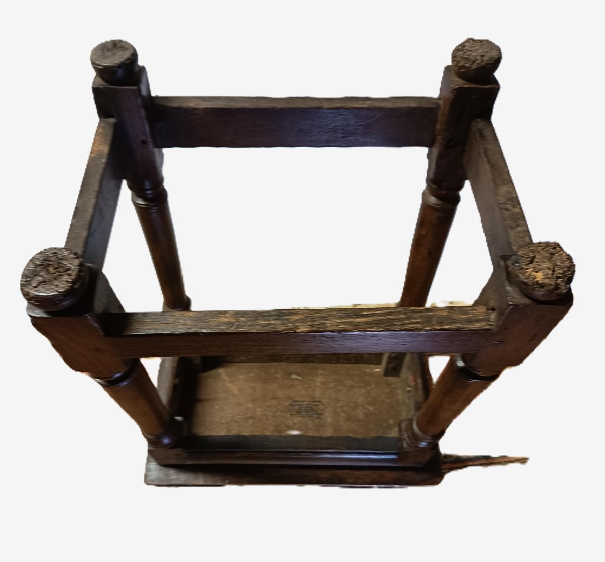 17th Century Oak Stool -photo-3
