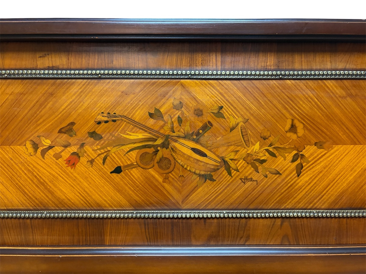Bureau style Louis XVI signé J.P. Ehalt-photo-8