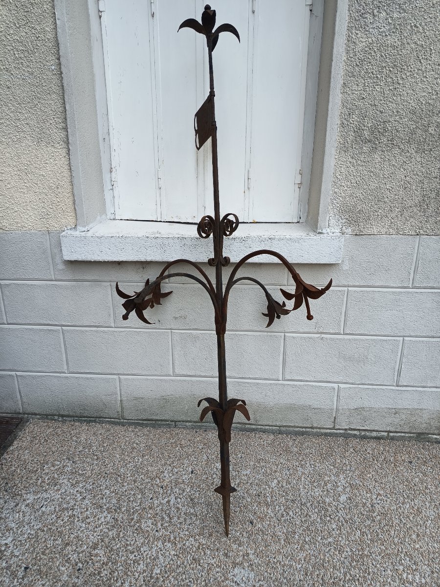 Girouette en fer du XVII ème siècle