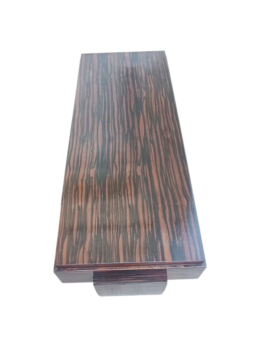 Art Deco Macassar Ebony Console Table, 1930s-photo-6