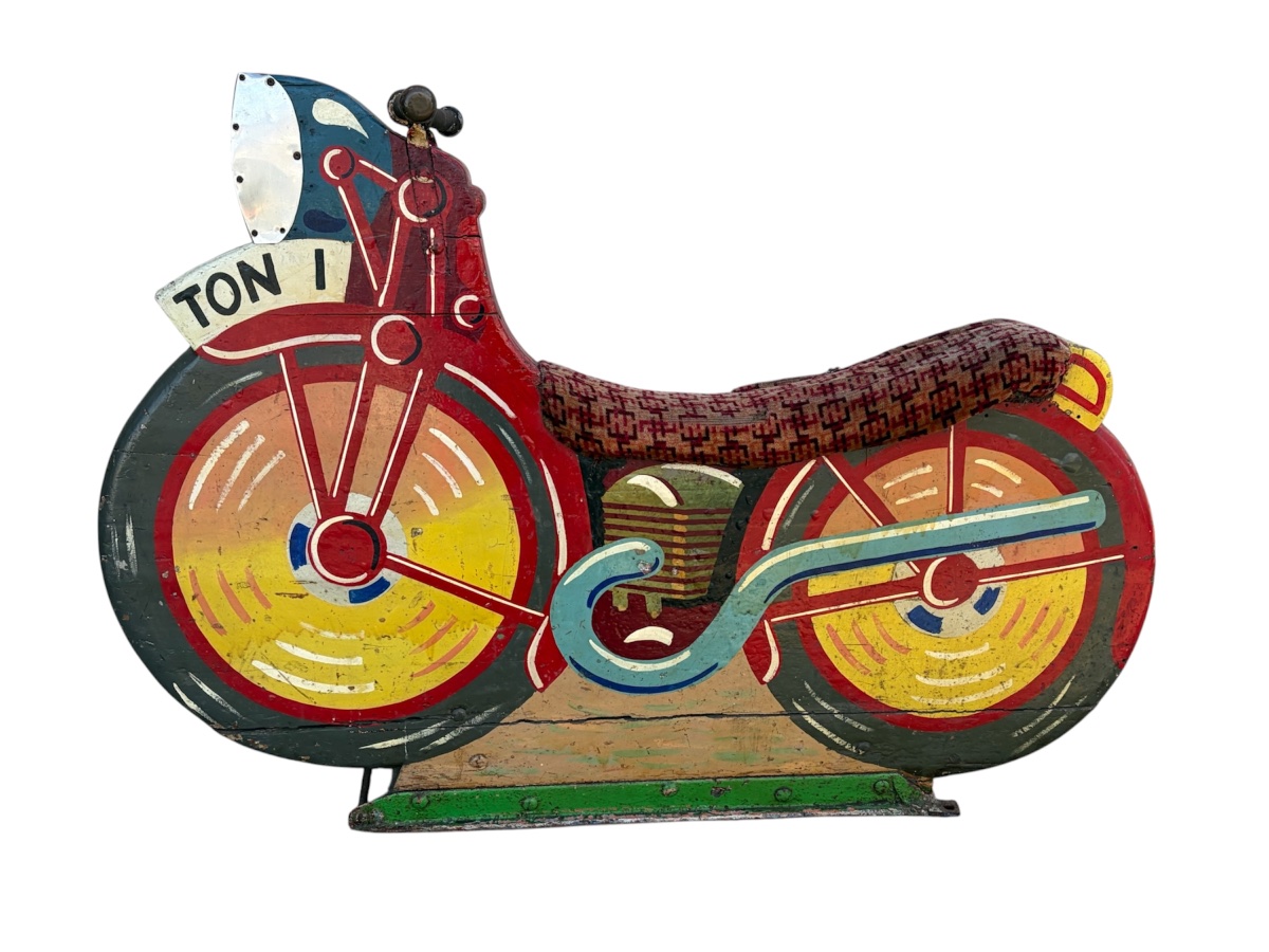 Moto de carrousel américaine, début XXe siècle