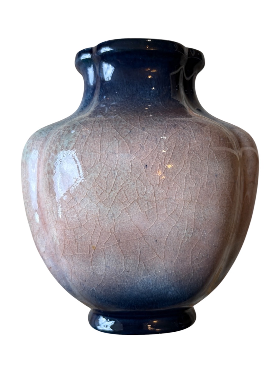 émile Decœur Vase, Sèvres Porcelain Factory, Four-lobed Shape-photo-2