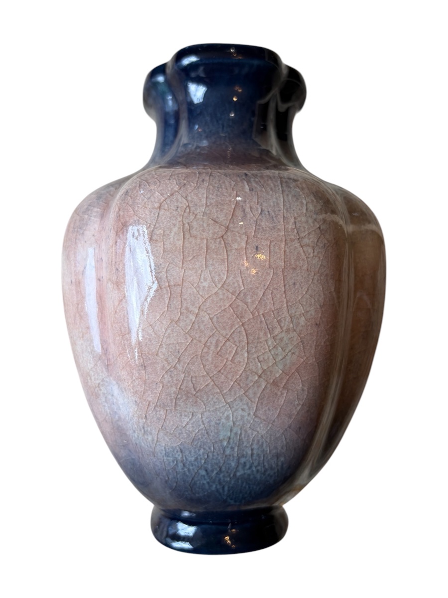 émile Decœur Vase, Sèvres Porcelain Factory, Four-lobed Shape-photo-3