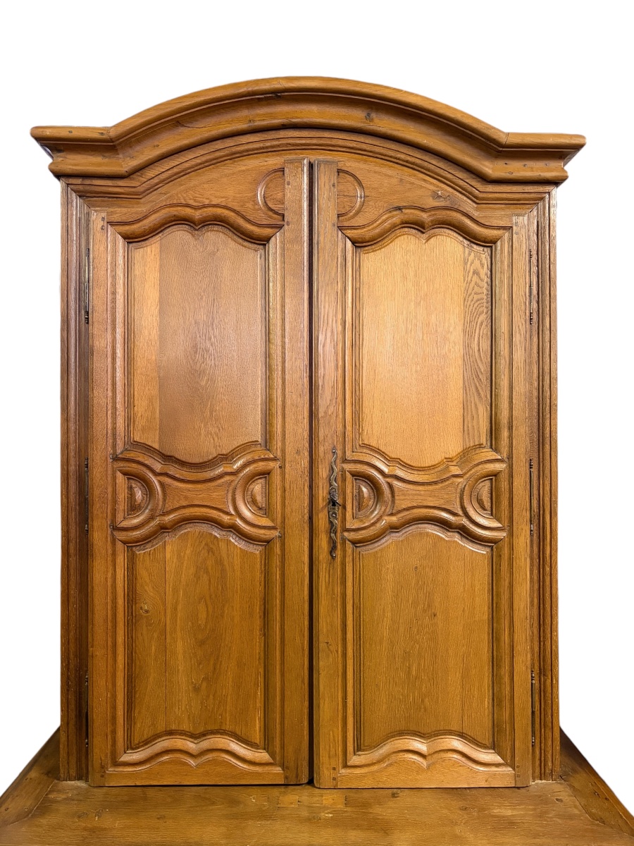 Meuble de Boiseries 17ème, Chêne Blond, région Île de France-photo-1