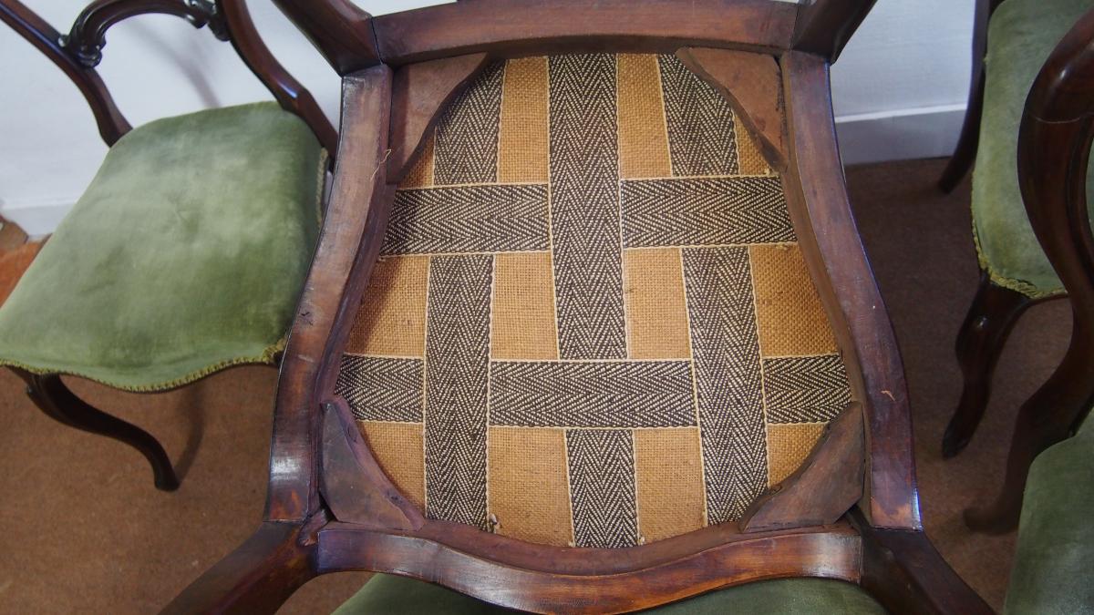 6 Chaises En Palissandre-photo-4