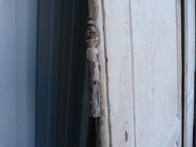 4 Portes Louis XV en Bois Peint-photo-2