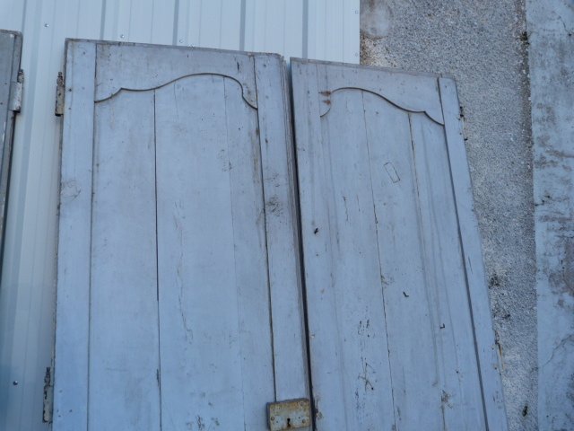 4 Louis XV Painted Wood Doors-photo-6