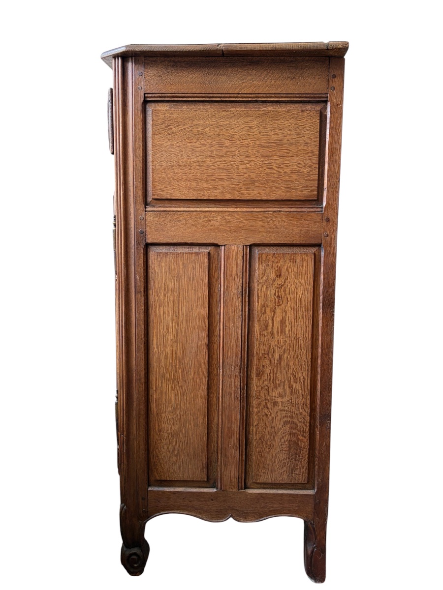 Lorraine Oak Confiture Cabinet, Louis XV Style, Early 19th Century-photo-3