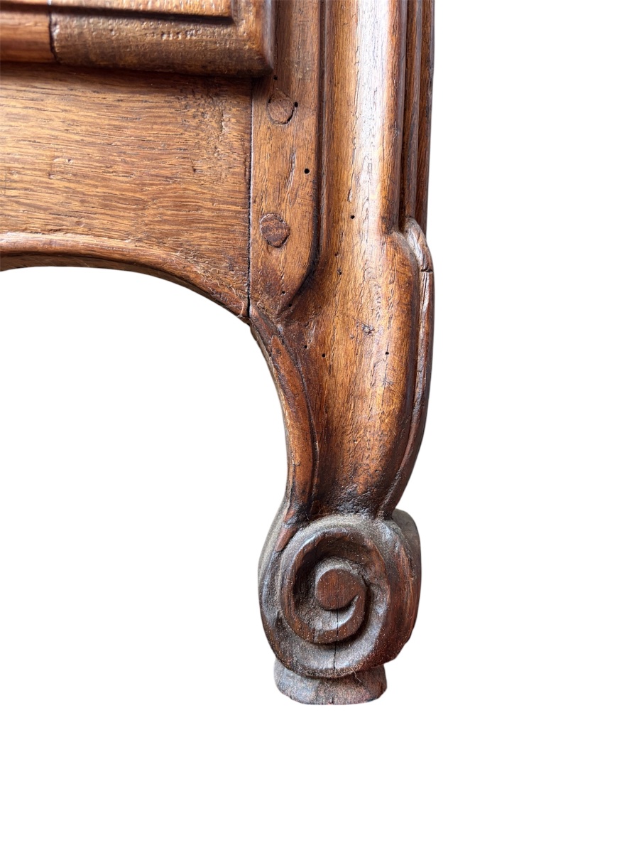 Lorraine Oak Confiture Cabinet, Louis XV Style, Early 19th Century-photo-5