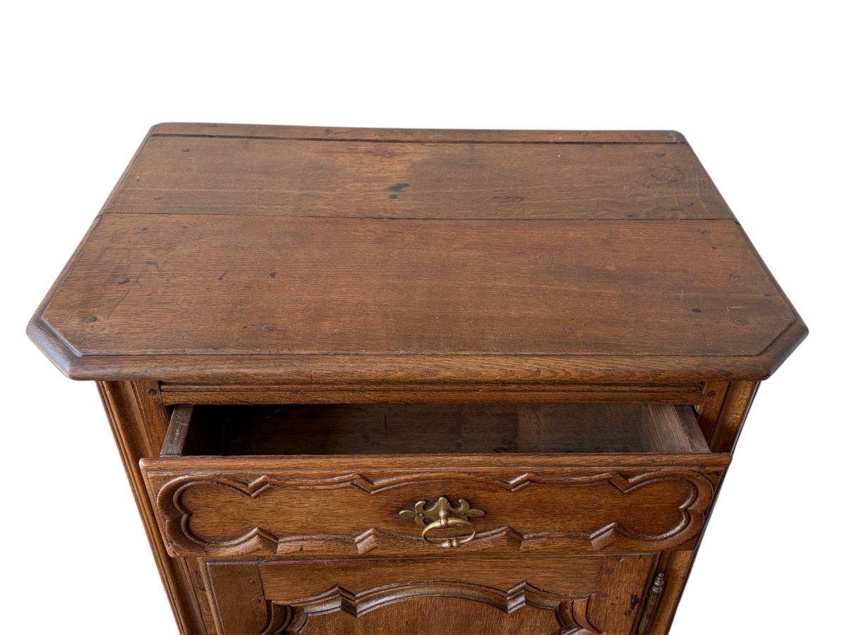 Lorraine Oak Confiture Cabinet, Louis XV Style, Early 19th Century-photo-7