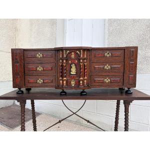 Cabinet de voyage espagnol "Bargueño", XVIIe siècle