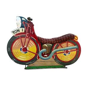 Moto de carrousel américaine, début XXe siècle