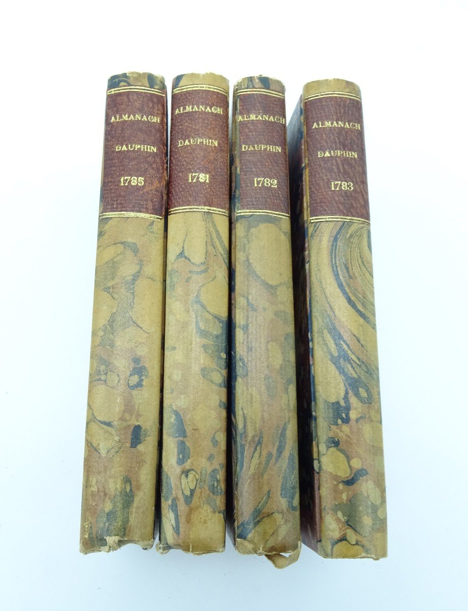 Almanac Of Dauphiné 4 Volumes 18th-photo-3