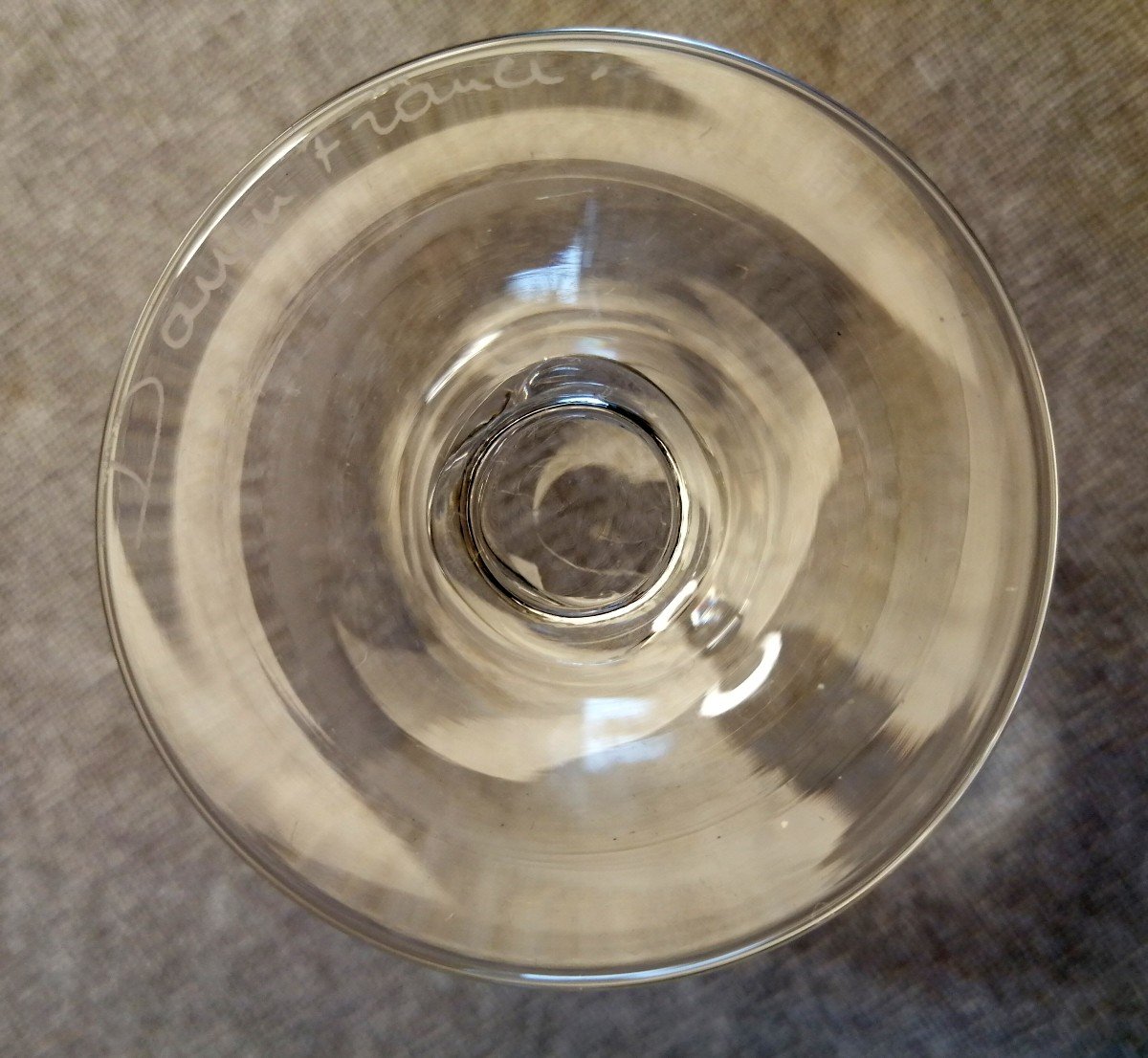 Daum Six Small Crystal Liquor Glasses 20th-photo-4