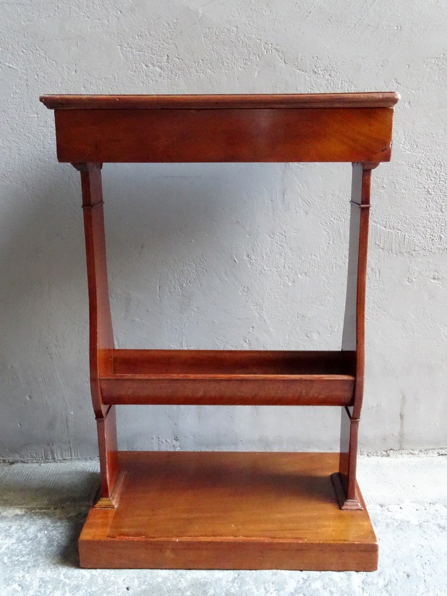 Work/sewing Table In Mahogany 1st Quarter Of The 19th