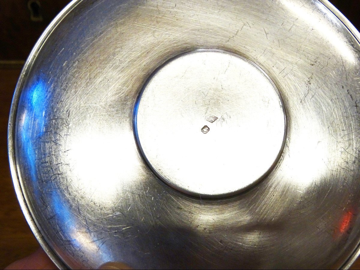 Art Nouveau Silver Tea Cup-photo-3