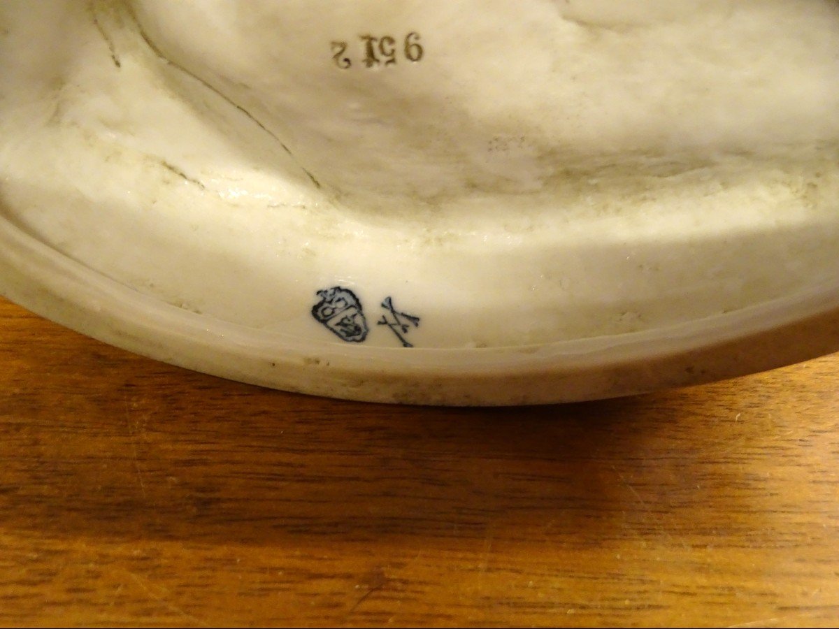 Couple With Bird German Porcelain Late 1920-photo-4