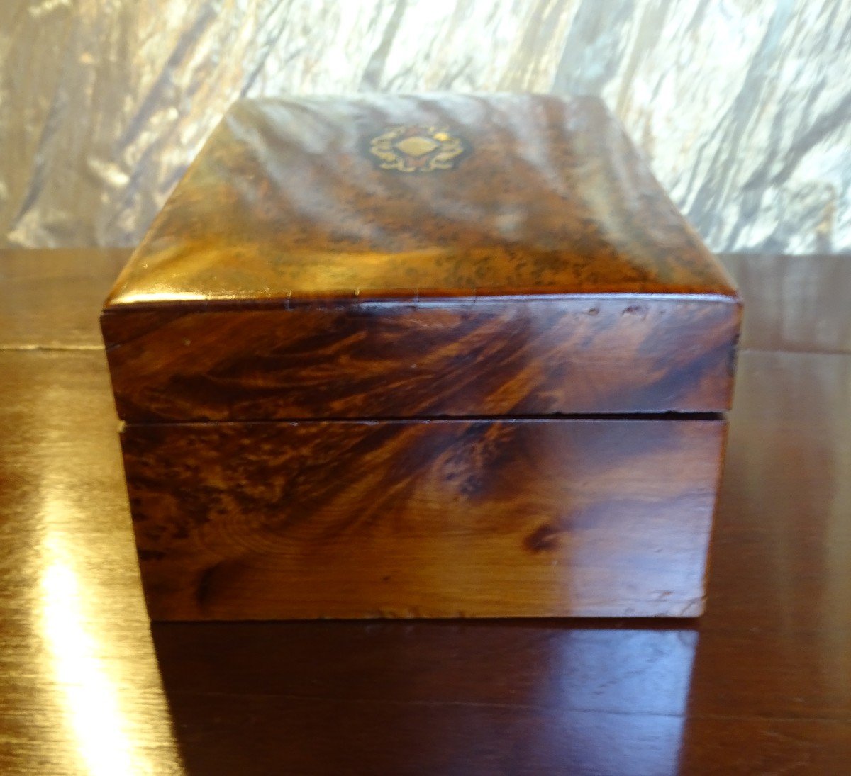 Thuya Burl Box Napoleon III-photo-2