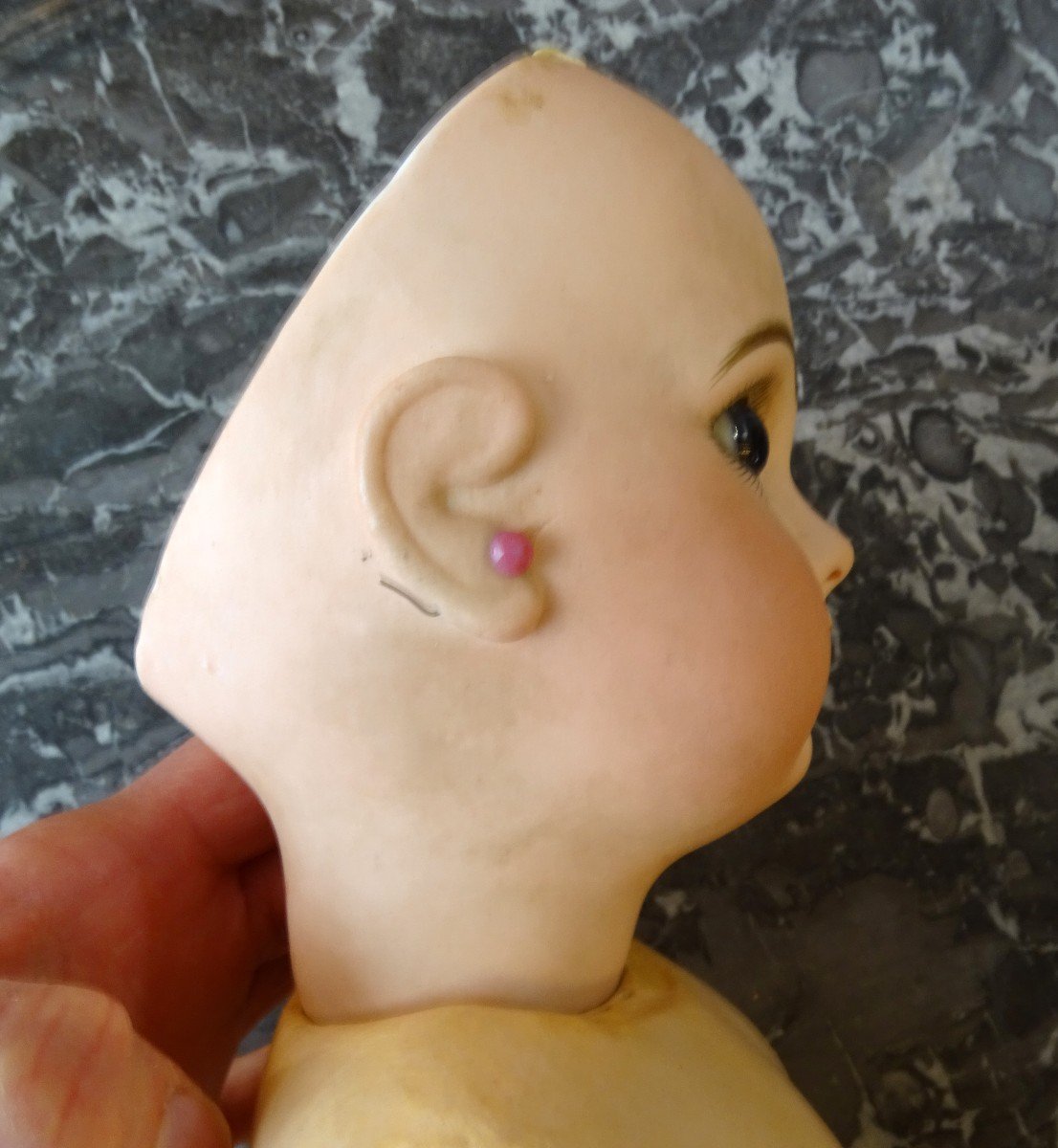 Jumeau Closed Mouth Doll Size 9 19th-photo-2