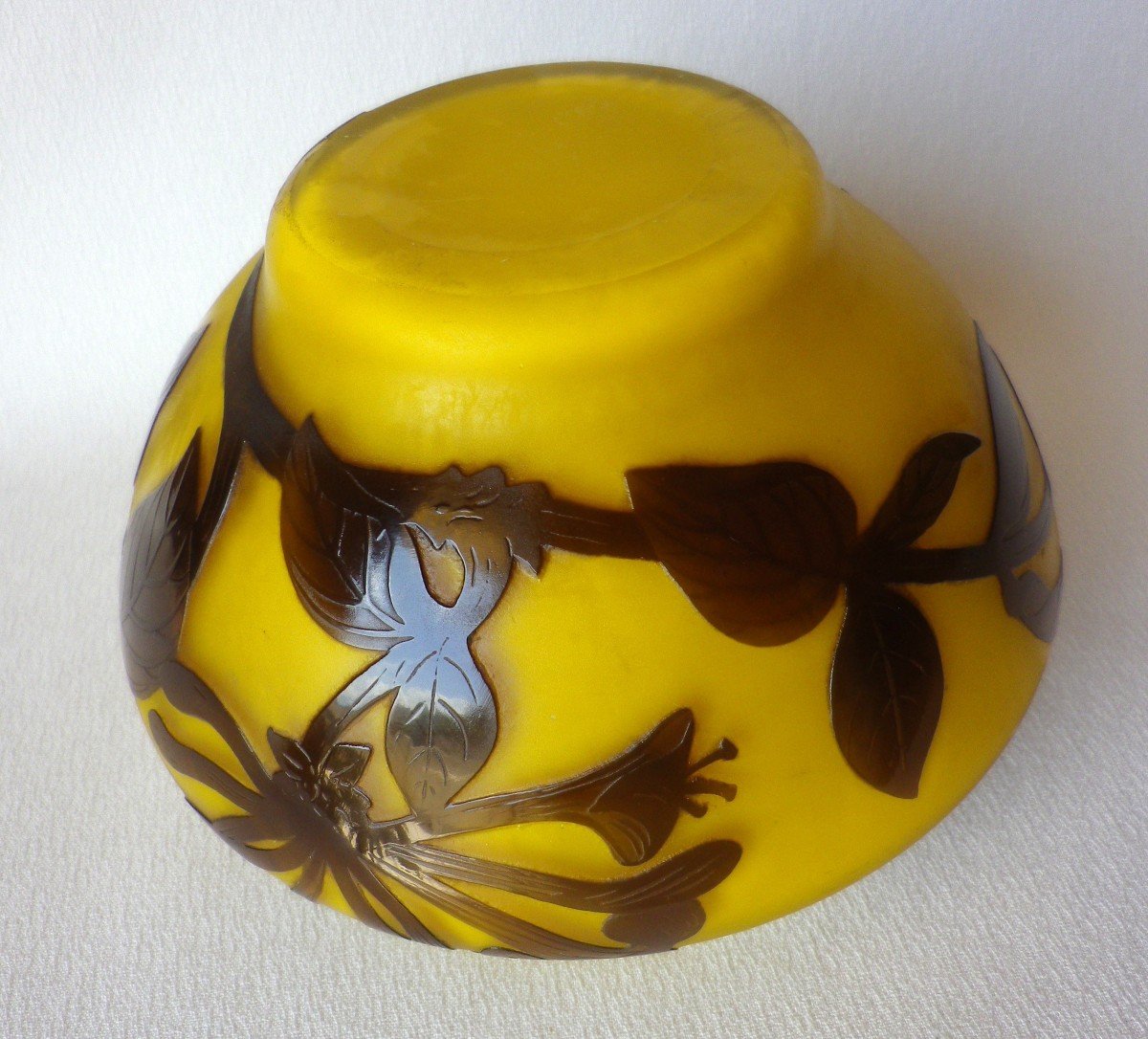 André Delatte Vase In Glass Paste-photo-3