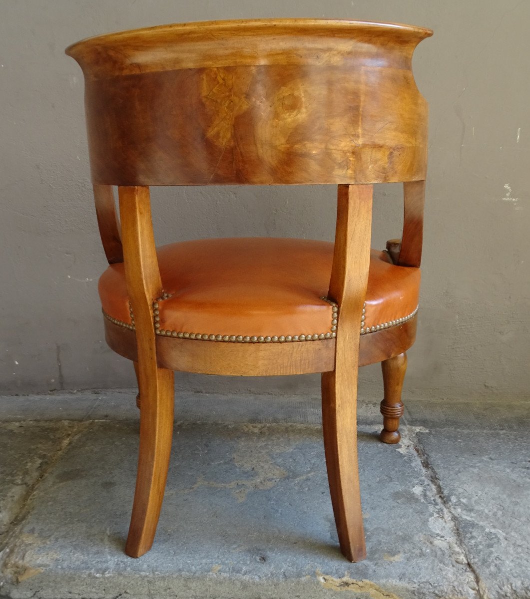 Fauteuil De Bureau Époque Restauration-photo-3