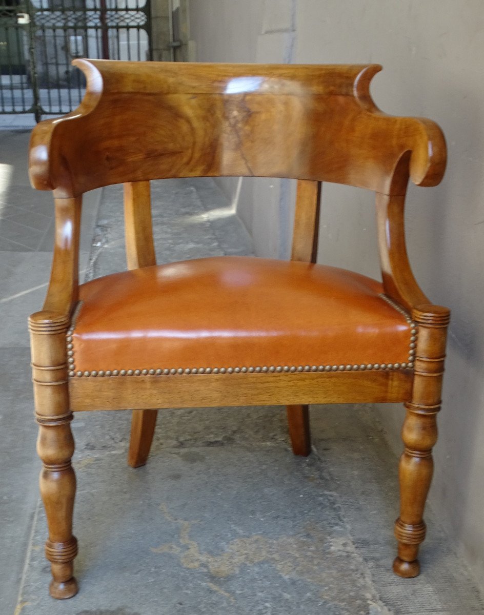 Fauteuil De Bureau Époque Restauration
